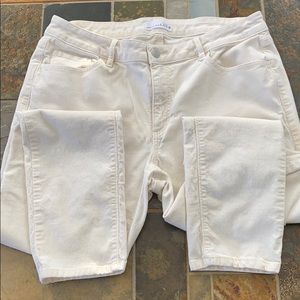 Loft  Curvy Corduroy  Skinny Jeans.